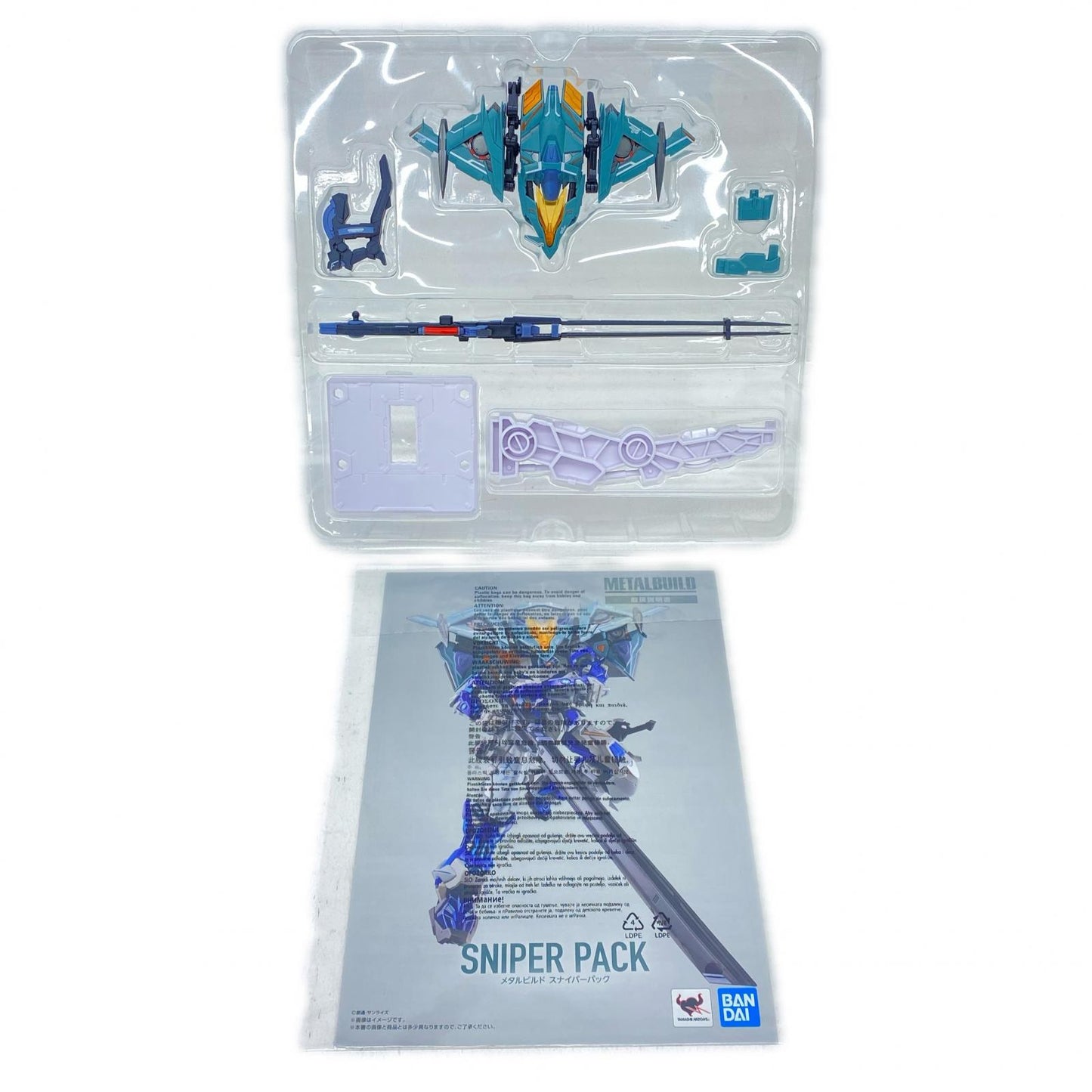 [Used] METAL BUILD Sniper Pack "Mobile Suit Gundam" [Figure]