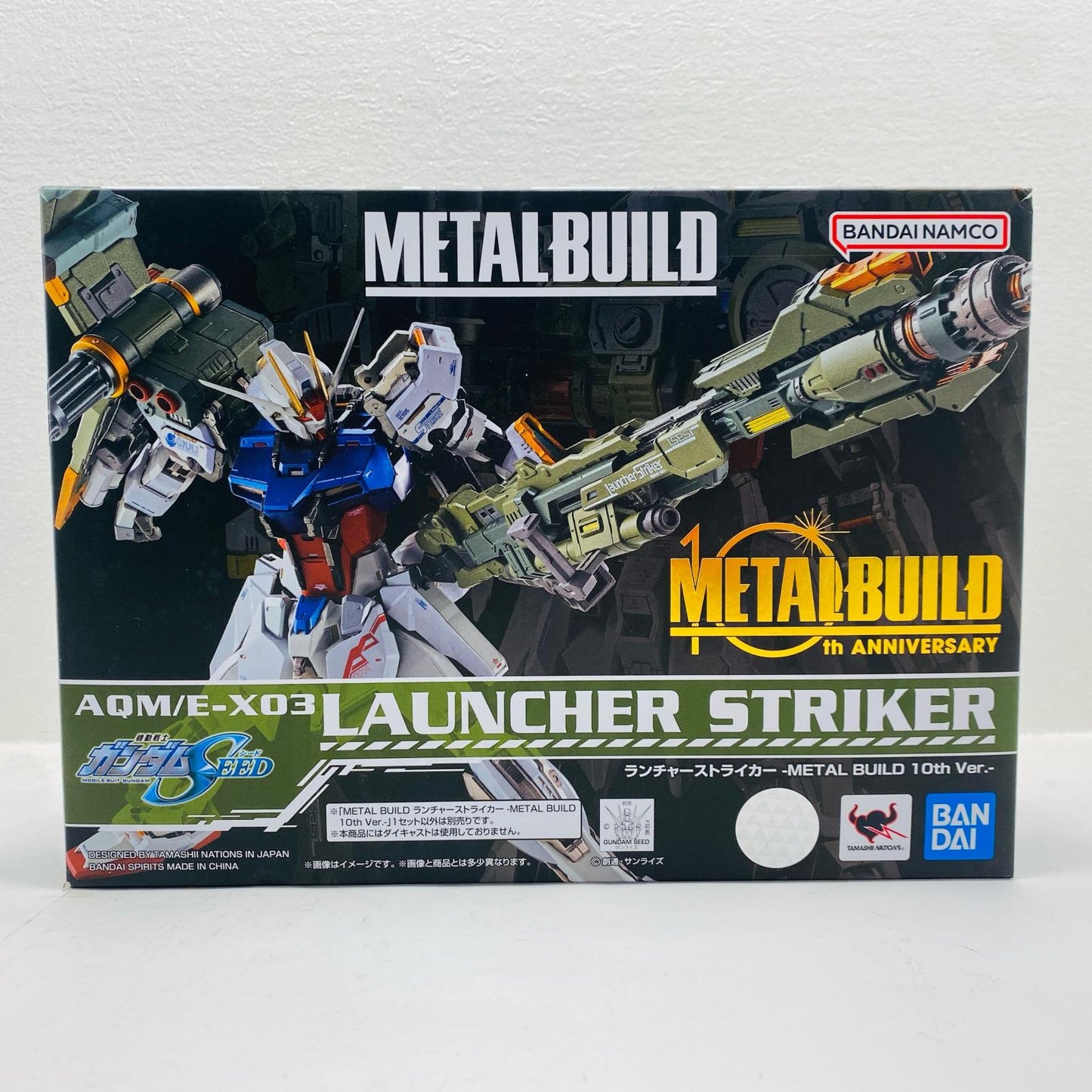 Launcher Striker -METAL BUILD 10th Ver.- "Mobile Suit Gundam SEED" Tamashii Web Shop Limited [Figure]