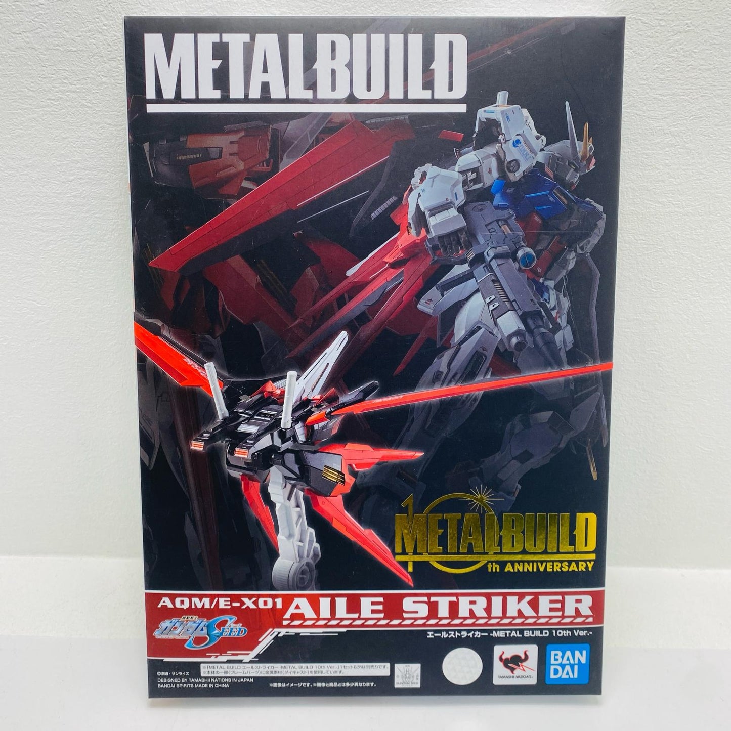 METALBUILDエールストライカ--METALBUILD10thVer.-「機動戦士ガンダムSEED」魂ウェブ商店限定【フィギュア】