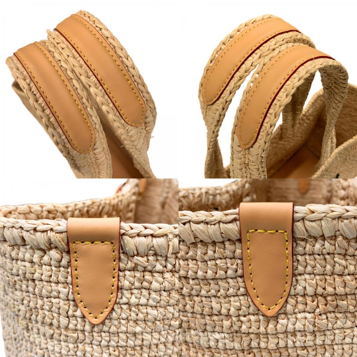 LOUIS VUITTON | ルイ・ヴィトン ダミエ サマーショッパートートMM ハンドバッグ M25008 ベージュ【瀬戸大橋店】