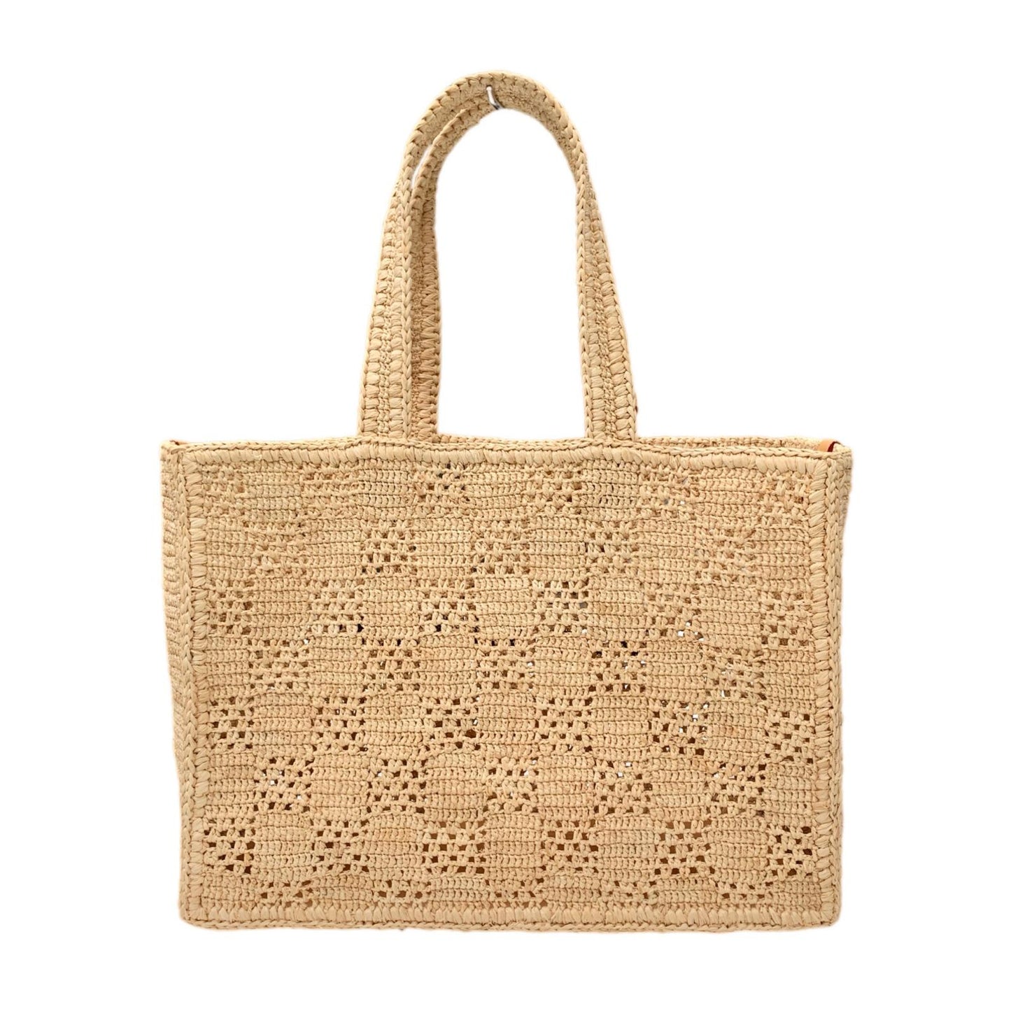 LOUIS VUITTON | ルイ・ヴィトン ダミエ サマーショッパートートMM ハンドバッグ M25008 ベージュ【瀬戸大橋店】