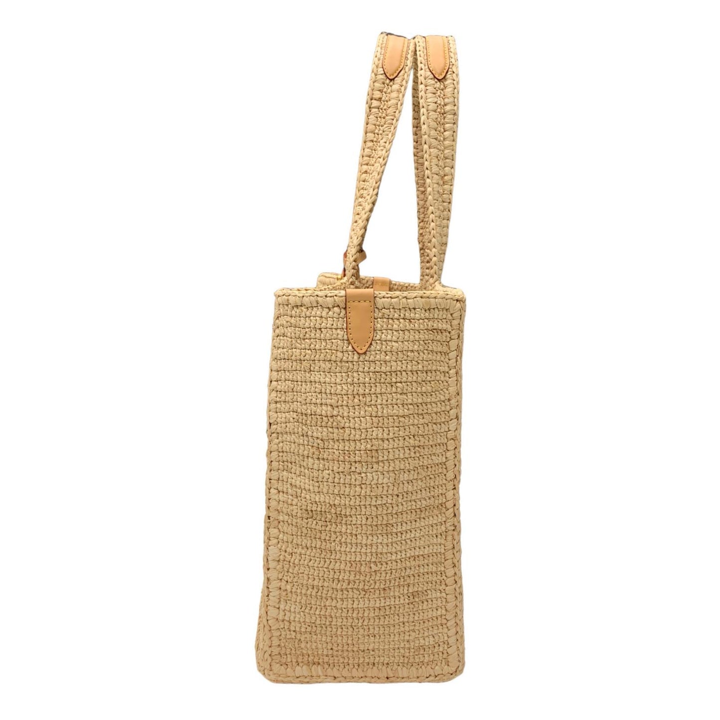 LOUIS VUITTON | ルイ・ヴィトン ダミエ サマーショッパートートMM ハンドバッグ M25008 ベージュ【瀬戸大橋店】