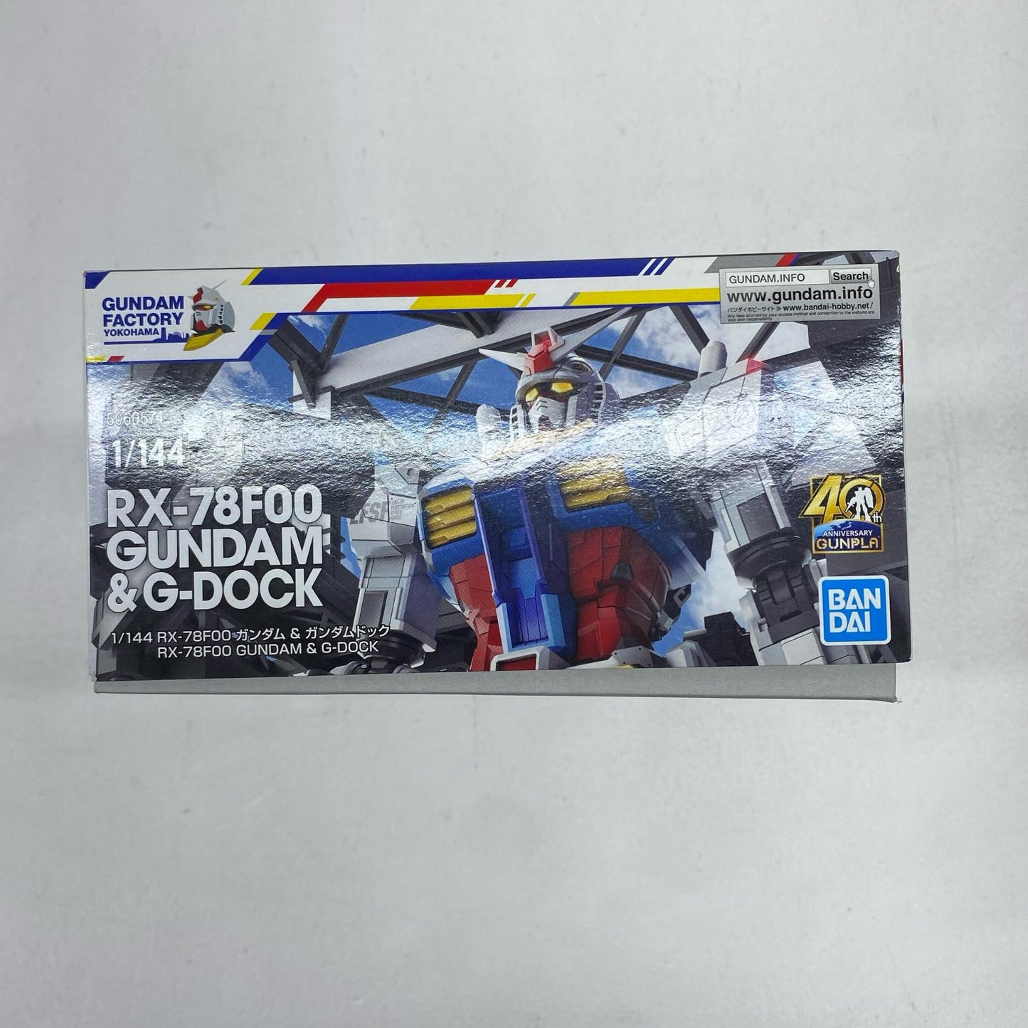 【中古】 1/144RX-78F00ガンダム＆ガンダムドック「機動戦士ガンダム」イベント限定[5060574]【フィギュア】