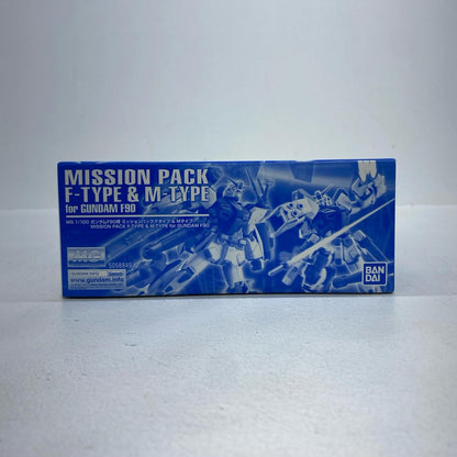1/100 MG Gundam F90 Mission Pack F-Type & M-Type "Mobile Suit Gundam F90" Premium Bandai Exclusive [5058849]