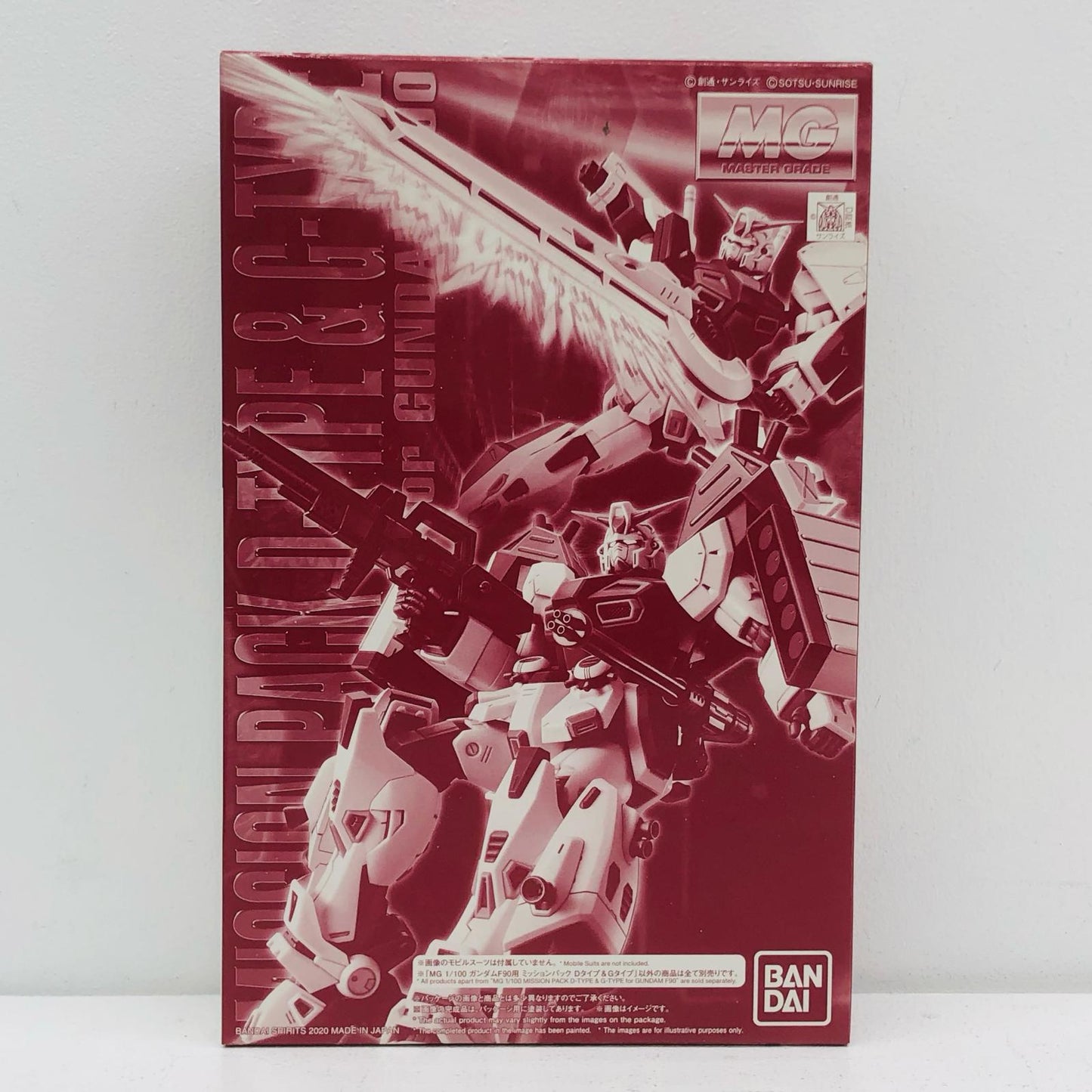 1/100 MG Gundam F90 Mission Pack D-Type & G-Type "Mobile Suit Gundam F90" Premium Bandai Limited [5061040]