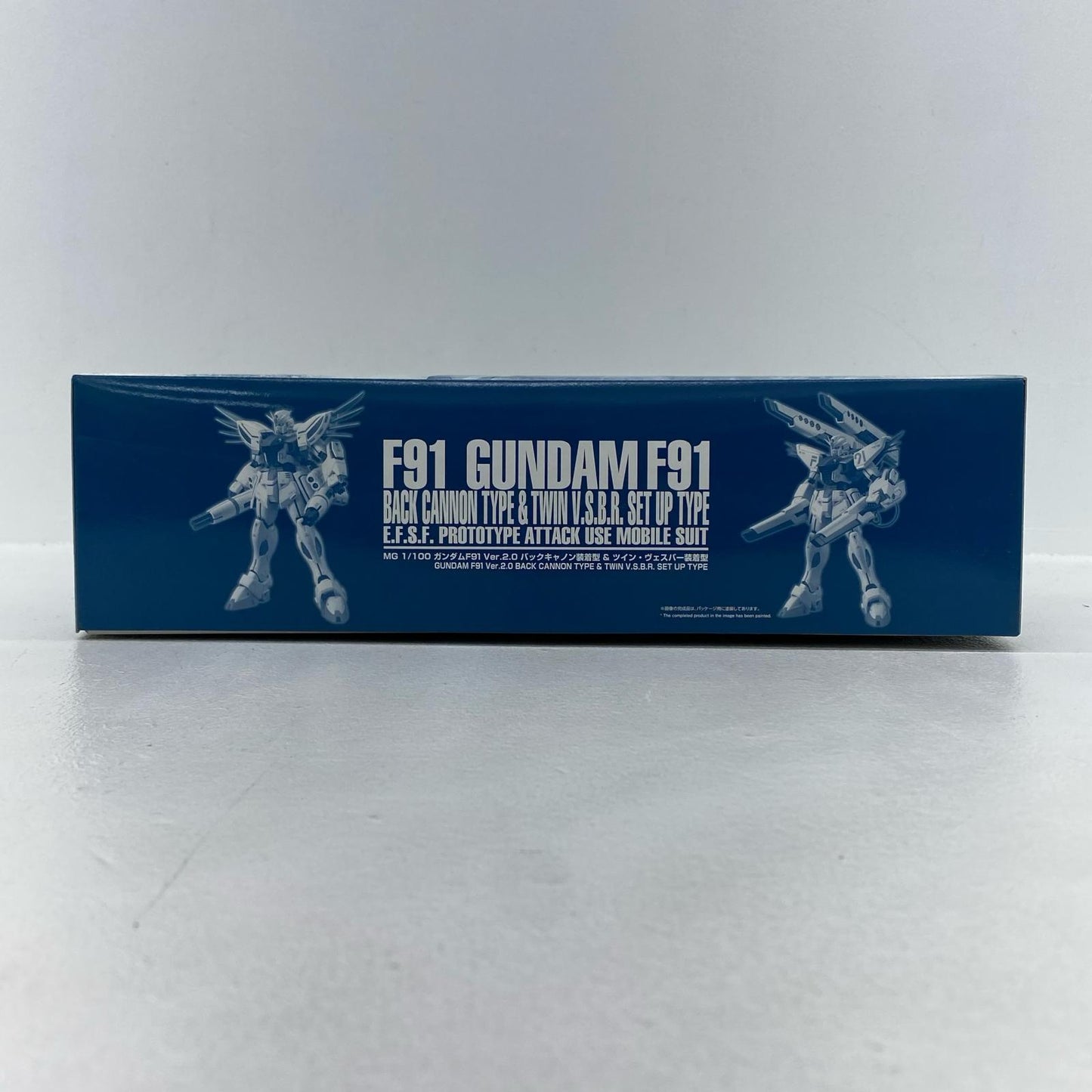 1/100 MG Gundam F91 Ver.2.0 Back Cannon & Twin VSBR Type "Mobile Suit Gundam F91-MSV" Premium Bandai Exclusive [5055508]