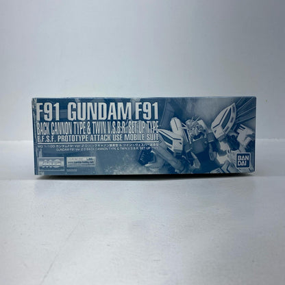 1/100 MG Gundam F91 Ver.2.0 Back Cannon & Twin VSBR Type "Mobile Suit Gundam F91-MSV" Premium Bandai Exclusive [5055508]