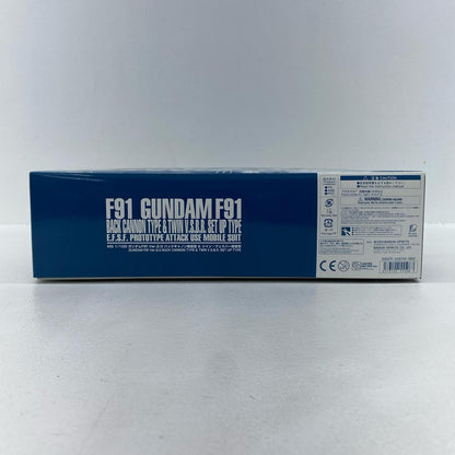 1/100 MG Gundam F91 Ver.2.0 Back Cannon & Twin VSBR Type "Mobile Suit Gundam F91-MSV" Premium Bandai Exclusive [5055508]