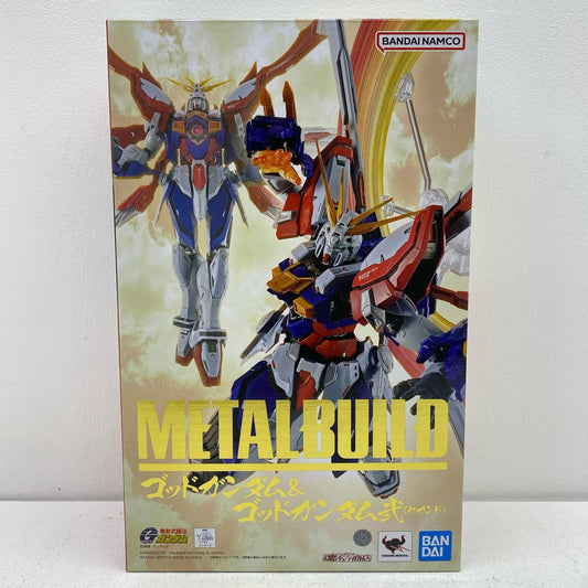 METALBUILDゴッドガンダム＆ゴッドガンダム弐（セカンド）「機動武闘伝Gガンダム」【フィギュア】