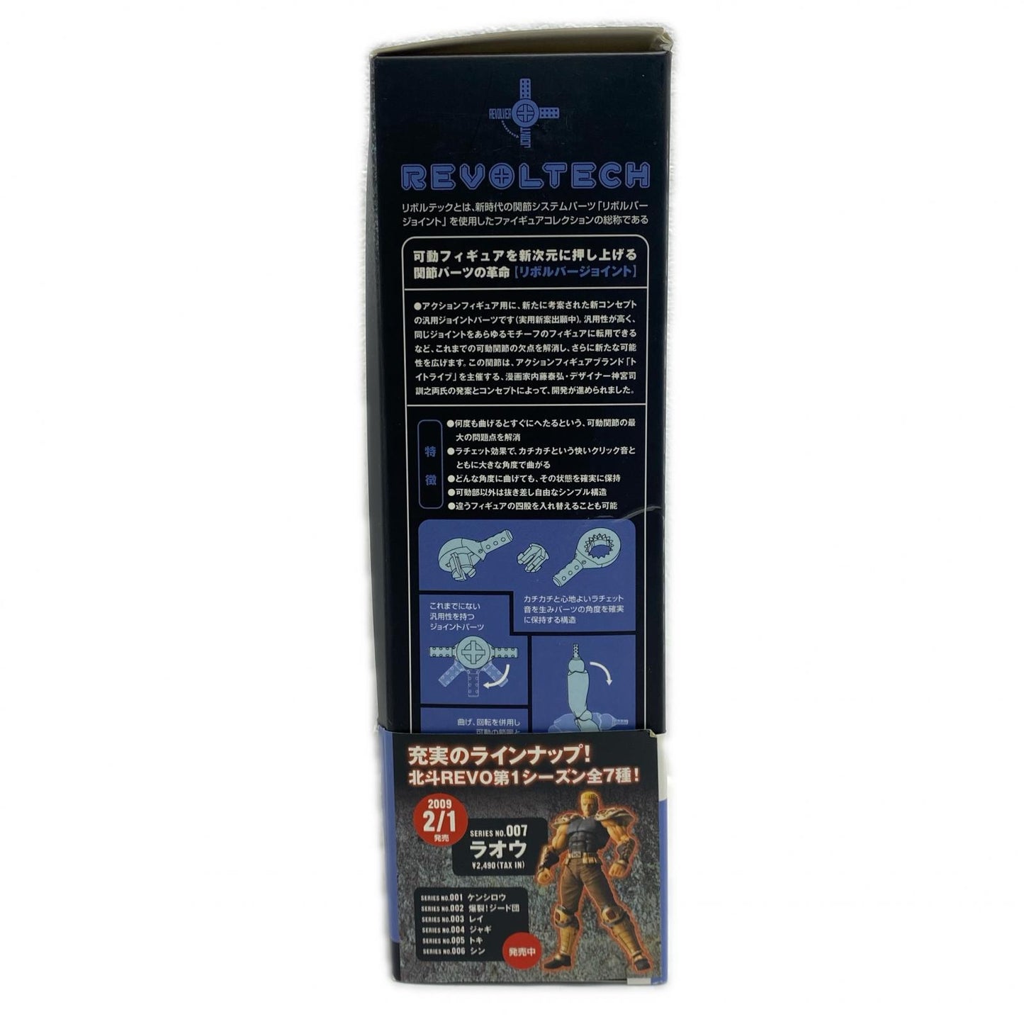 Revoltech Hokuto no Ken Revolution No.006 Shin "Fist of the North Star" [Figure]