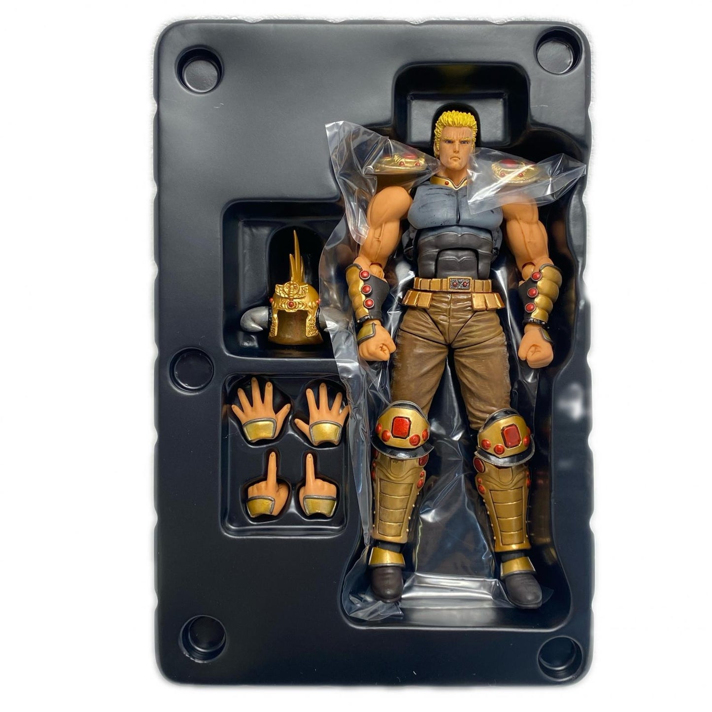 Revoltech Hokuto No Ken Revolution No. 007 Raoh "Fist of the North Star" [Figure]