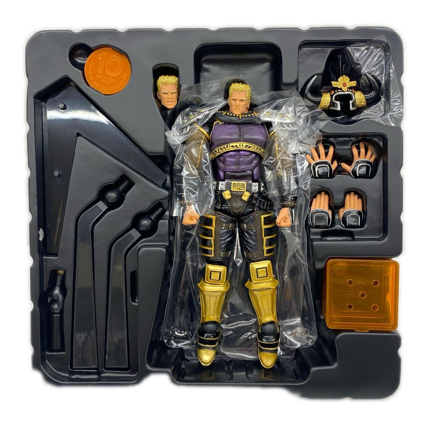 Revoltech Raoh HOKUTO MUSOU Ver. "Fist of the North Star Revolution Series No.23" [Figure]