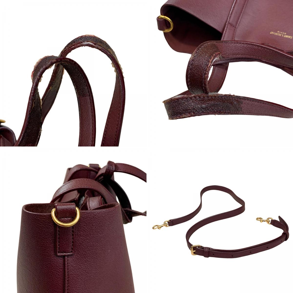 SAINT LAURENT | Saint Laurent Tote Bag Bordeaux/Burgundy