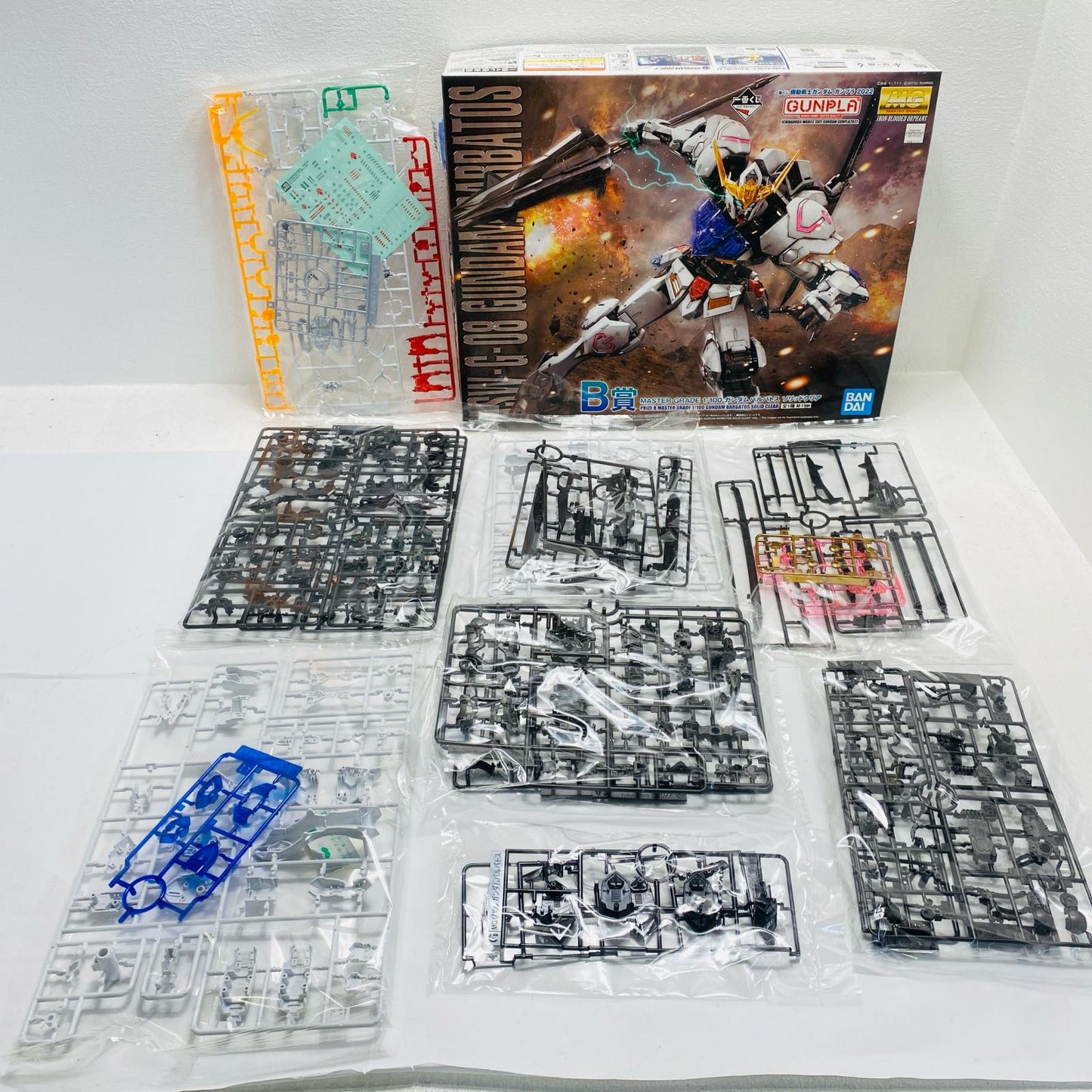 B賞1/100MGASW-G-08ガンダムバルバトスソリッドクリア「2022/一番くじ機動戦士ガンダムガンプラ」[645075-2607738]【フィギュア】