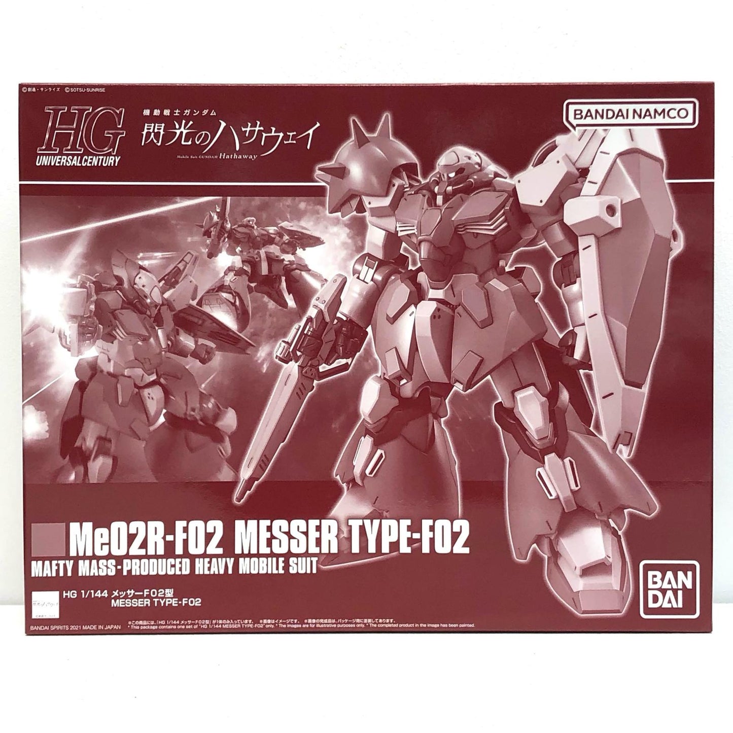 1/144HGMe02RメッサーF02型「機動戦士ガンダム閃光