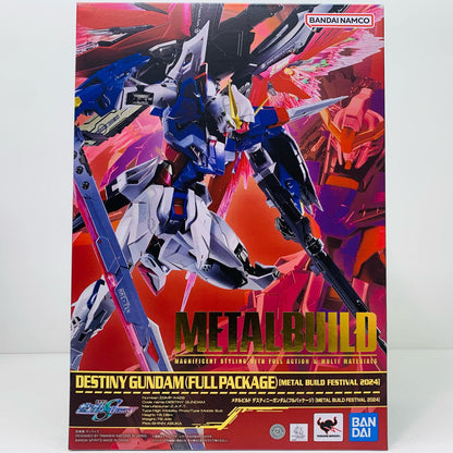 METALBUILDデスティニーガンダム(フルパッケージ)[METALBUILDFESTIVAL2024]「機動戦士ガンダムSEEDDESTINY」TAMASHIINATIONSSTOREONLINE限定【フィギュア】