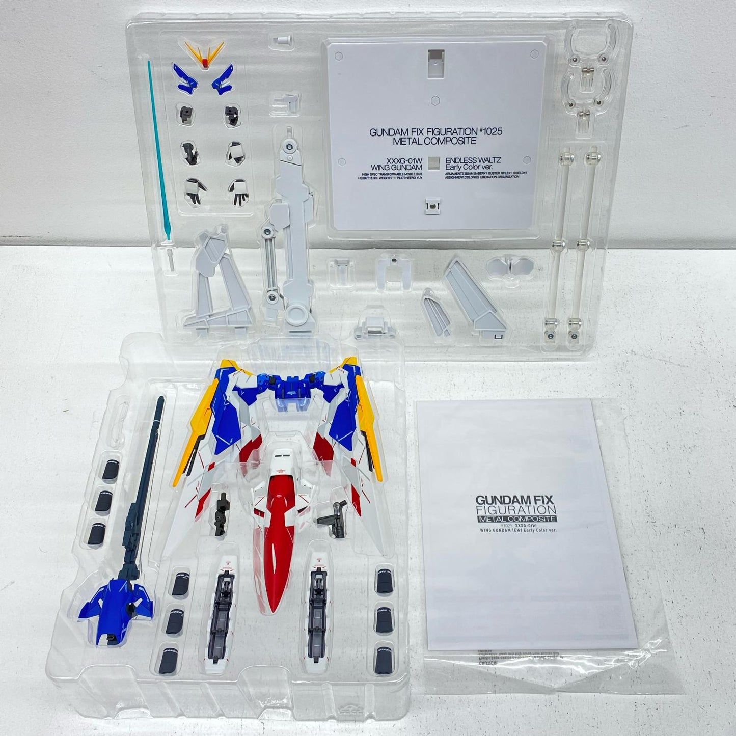 GUNDAM FIX FIGURATION METAL COMPOSITE Wing Gundam (EW version) Early Color ver. "Mobile Suit Gundam Wing Endless Waltz" Tamashii Web Shop Exclusive [Figure]