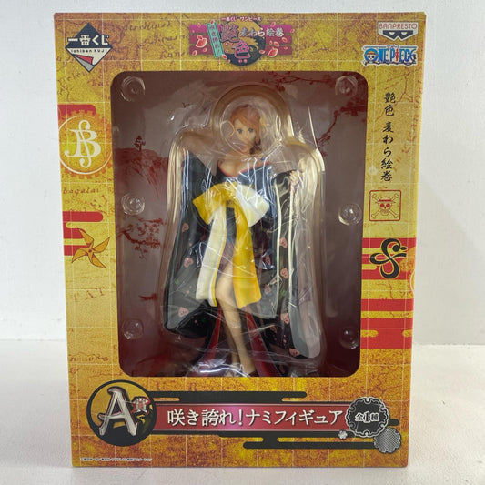 A賞咲き誇れ!ナミフィギュア「咲き誇れ!艶色麦わら絵巻/一番くじワンピース」【フィギュア】
