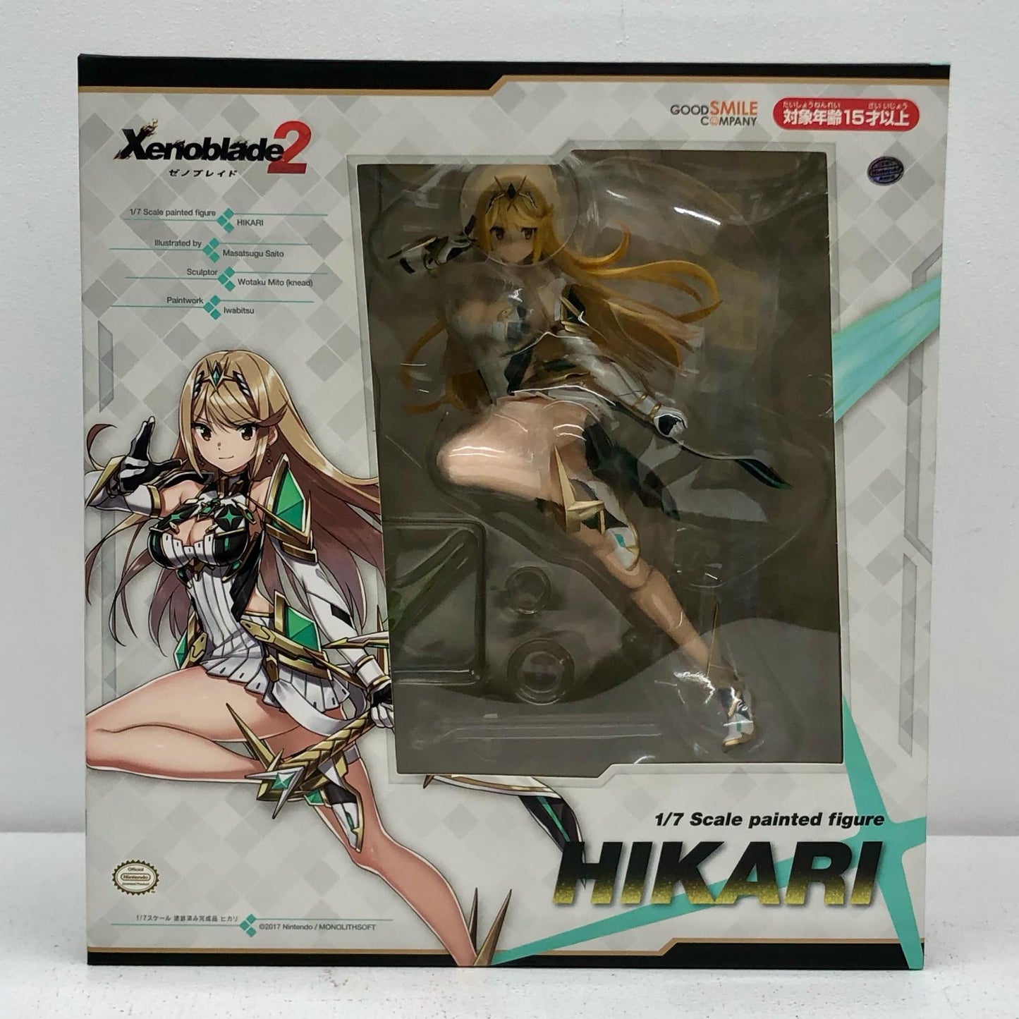 Hikari (Pyra) "Xenoblade 2" 1/7 Scale Pre-Painted PVC Figure GOODSMILE ONLINE SHOP & AmiAmi & Amazon.co.jp Limited [Figure]