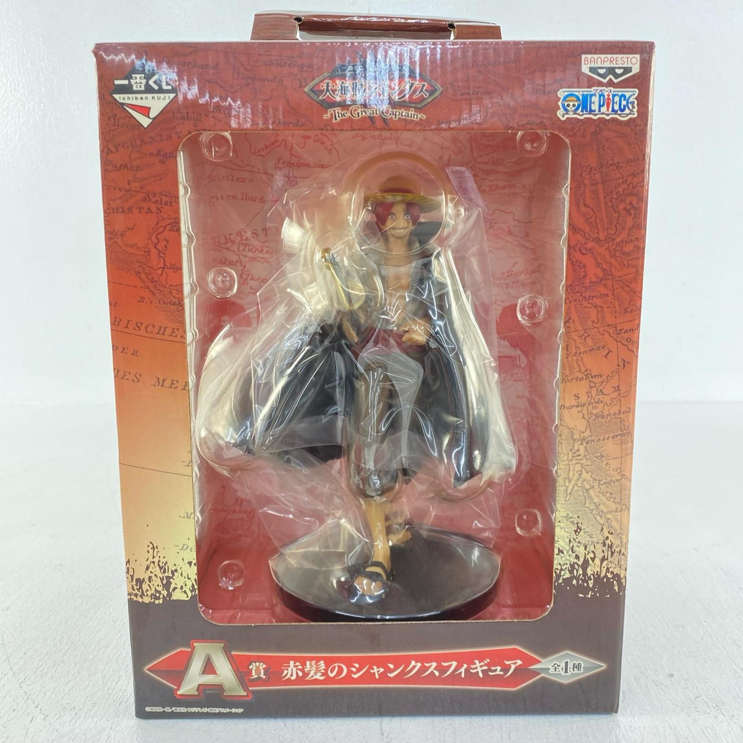 A賞/赤髪のシャンクス/フィギュア「大海賊シャンクス～TheGreatCaptain～/一番くじワンピース」【フィギュア】