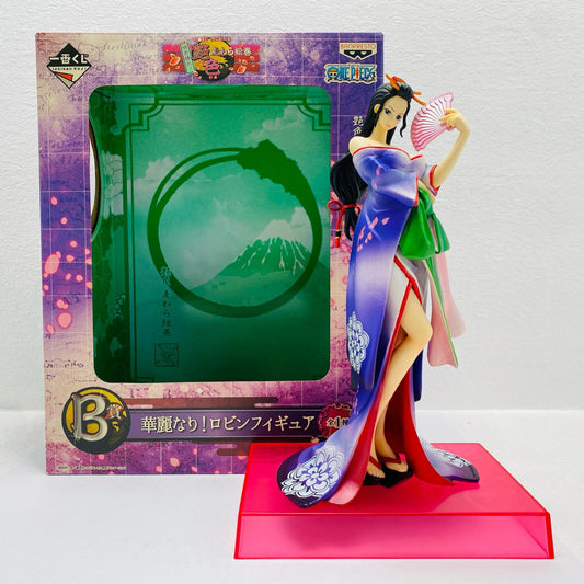 B賞華麗なり!ロビンフィギュア「咲き誇れ!艶色麦わら絵巻/一番くじワンピース」【フィギュア】