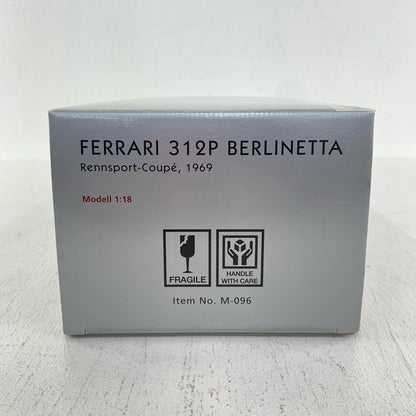 CMC Ferrari 312P BERLINETTA 1969 Red