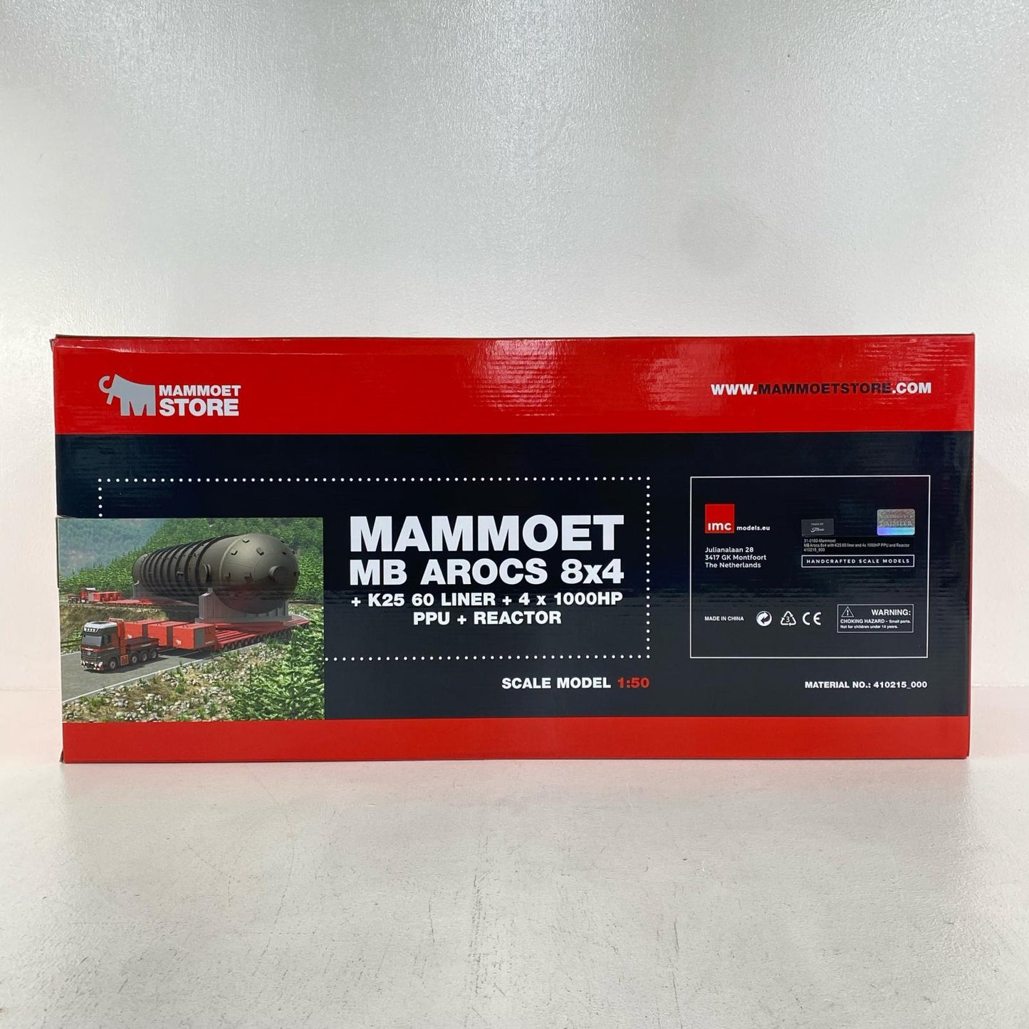 Mammoet MB AROCS 8x4 K25 60LINER