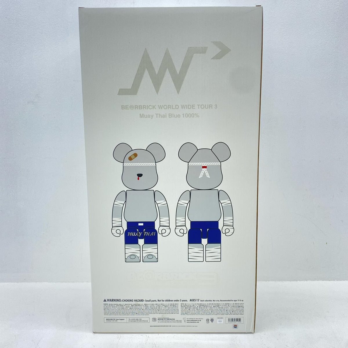 フィギュア BE@RBRICK Muay Thai Blue 1000% Muay Thai Blue Muay Thai Blue 1000%【フィギュア】【尾張小牧店】