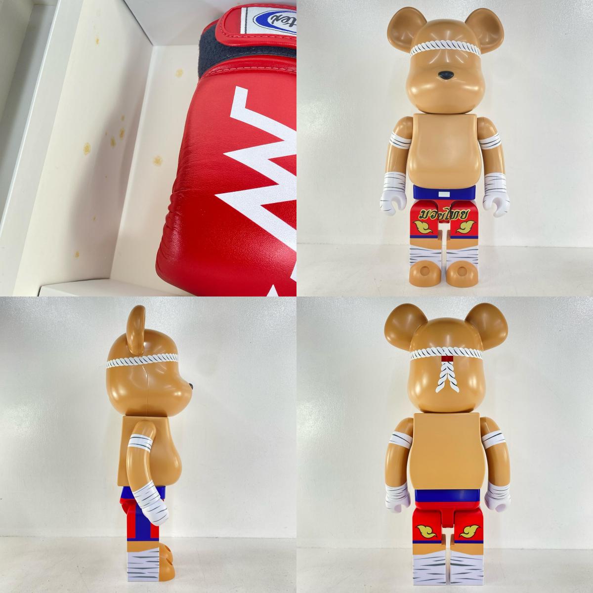 フィギュア BE@RBRICK Muay Thai Red 1000% Muay Thai Red Muay Thai Red 1000%【フィギュア】【尾張小牧店】
