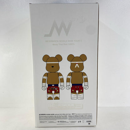 フィギュア BE@RBRICK Muay Thai Red 1000% Muay Thai Red Muay Thai Red 1000%【フィギュア】【尾張小牧店】