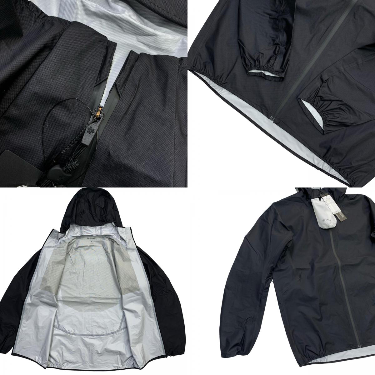 GOLDWIN | Goldwin PERTEX SHIELD PRO Fast Run Jacket Nylon Jacket Black Size: XL
