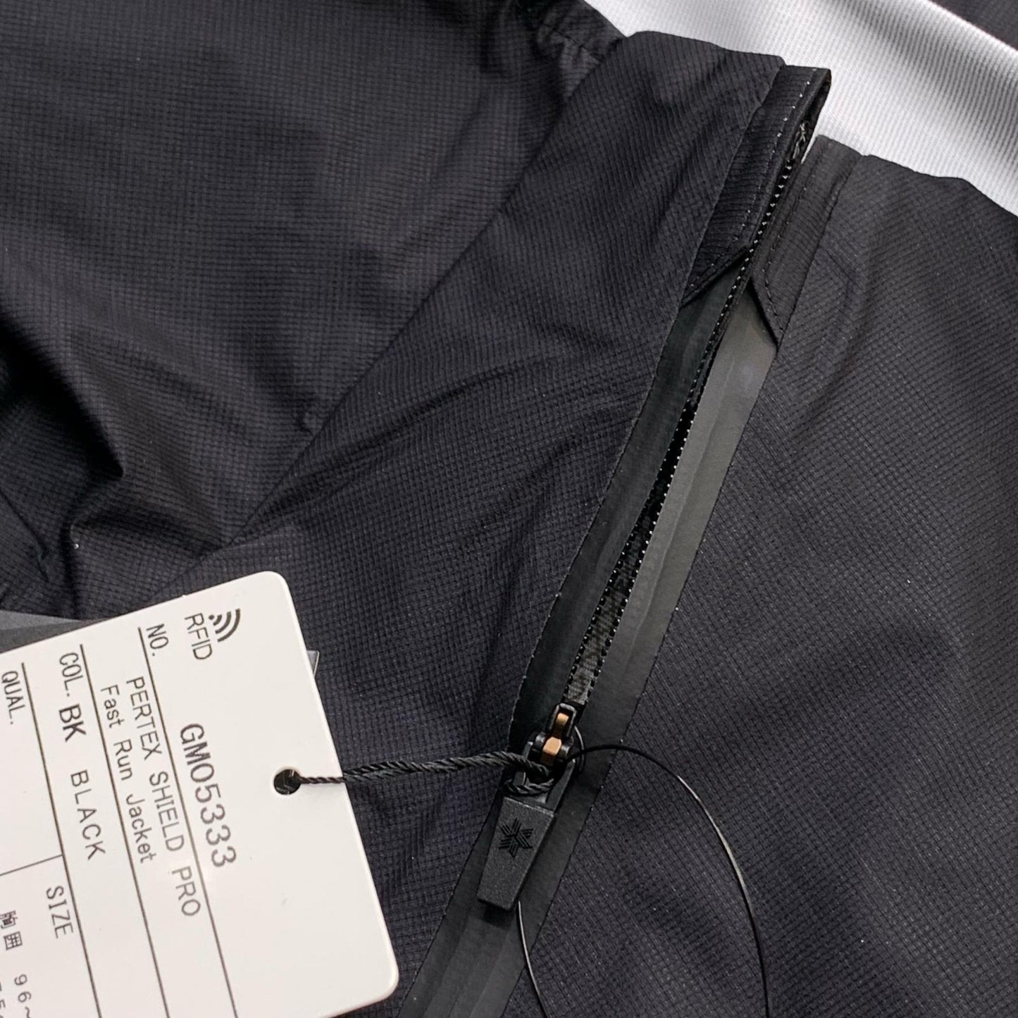 GOLDWIN | ゴールドウィン PERTEX SHIELD PRO Fast Run Jacket ナイロンジャケット ブラック サイズ：XL