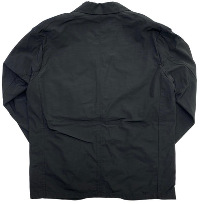GOLDWIN | Goldwin Relaxed Nylon Two-button Jacket Tailored Jacket Black Size: L