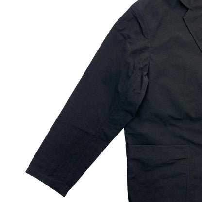 GOLDWIN | Goldwin Relaxed Nylon Two-button Jacket Tailored Jacket Black Size: L