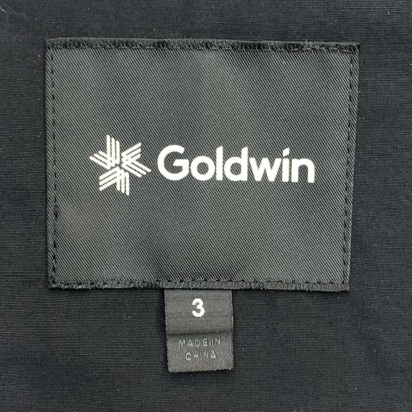 GOLDWIN | Goldwin Relaxed Nylon Two-button Jacket Tailored Jacket Black Size: L