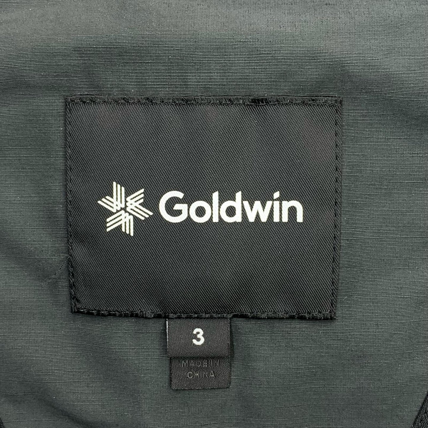 GOLDWIN | Goldwin Relaxed Nylon Two-button Jacket Khaki Size: L