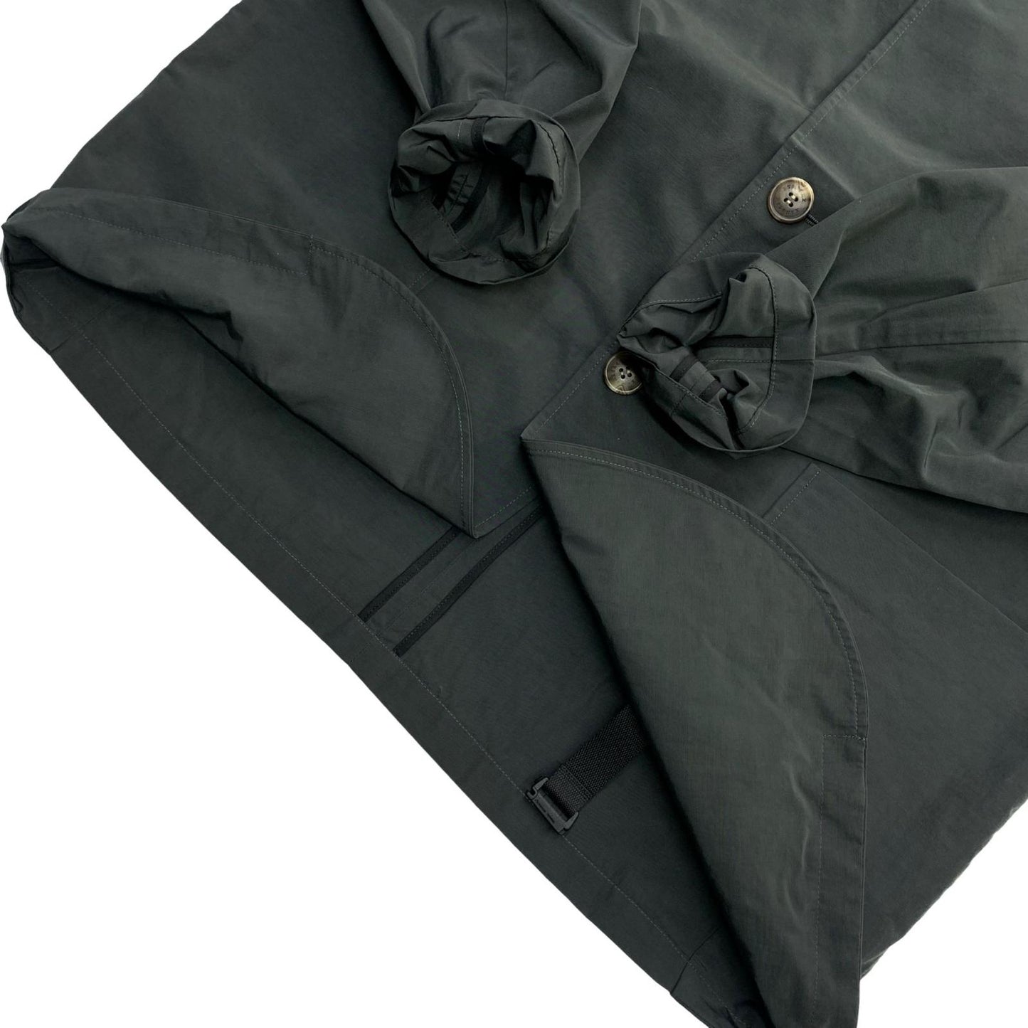 GOLDWIN | Goldwin Relaxed Nylon Two-button Jacket Khaki Size: L
