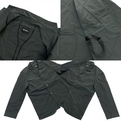 GOLDWIN | Goldwin Relaxed Nylon Two-button Jacket Khaki Size: L