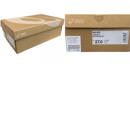 asics | アシックス ASICS SportStyle GEL-NYC WHITE/SMOKE GREY スニーカー 1203A383-111 ベージュ 27cm