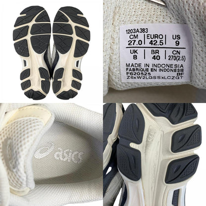 asics | アシックス ASICS SportStyle GEL-NYC WHITE/SMOKE GREY スニーカー 1203A383-111 ベージュ 27cm