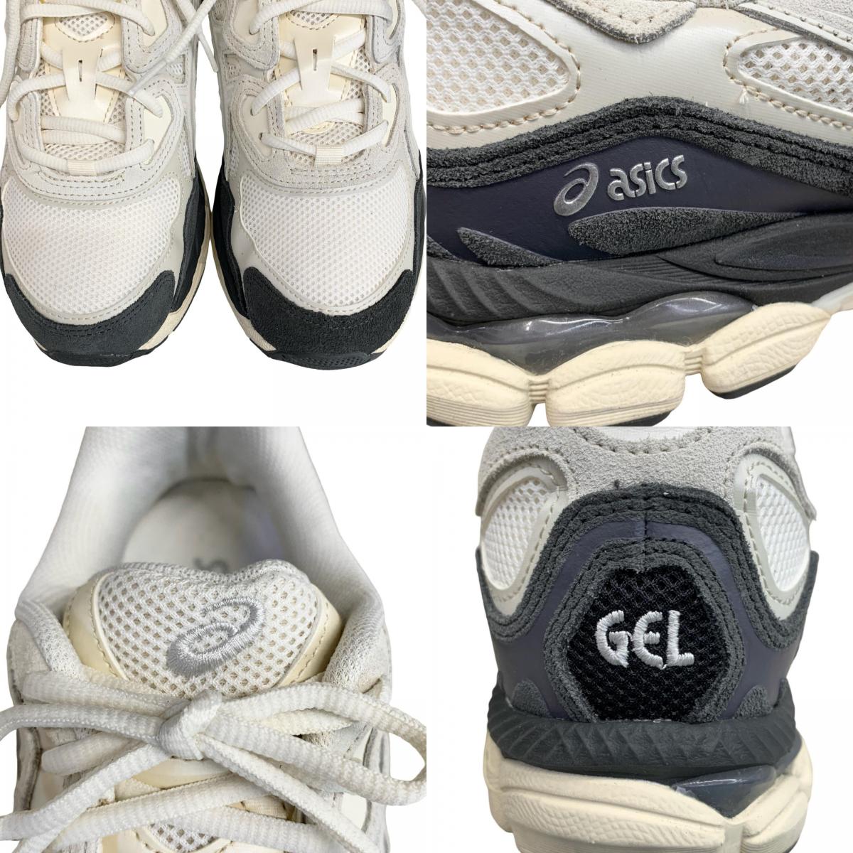 asics | アシックス ASICS SportStyle GEL-NYC WHITE/SMOKE GREY スニーカー 1203A383-111 ベージュ 27cm