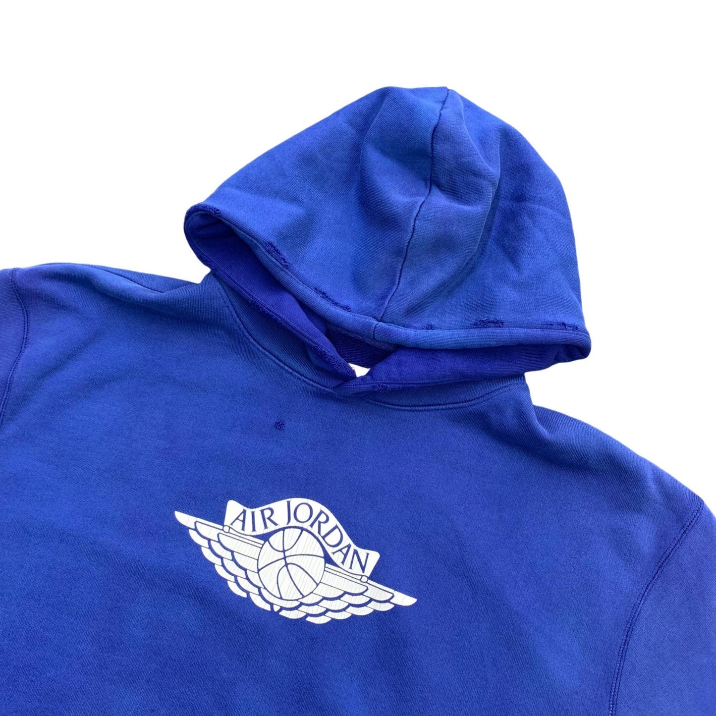JORDAN | JORDAN AIR JDN RAIR FLEECE PULLOVER HOODIE Blue, Size: L