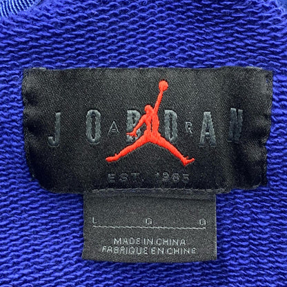JORDAN | JORDAN AIR JDN RAIR FLEECE PULLOVER HOODIE Blue, Size: L