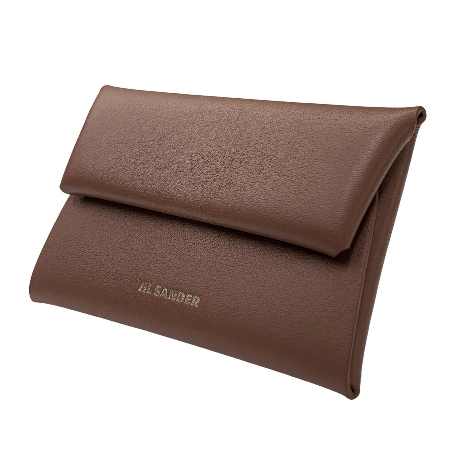 JIL SANDER | JIL SANDER J26UI0005 Coin Case FOLDED COIN PURSE Brown