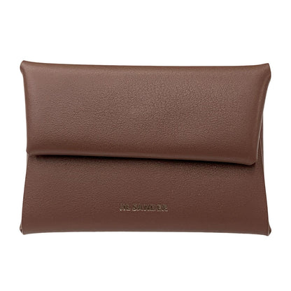 JIL SANDER | JIL SANDER J26UI0005 Coin Case FOLDED COIN PURSE Brown