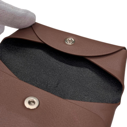 JIL SANDER | JIL SANDER J26UI0005 Coin Case FOLDED COIN PURSE Brown