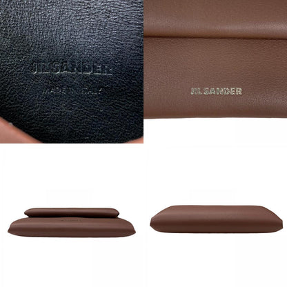 JIL SANDER | JIL SANDER J26UI0005 Coin Case FOLDED COIN PURSE Brown