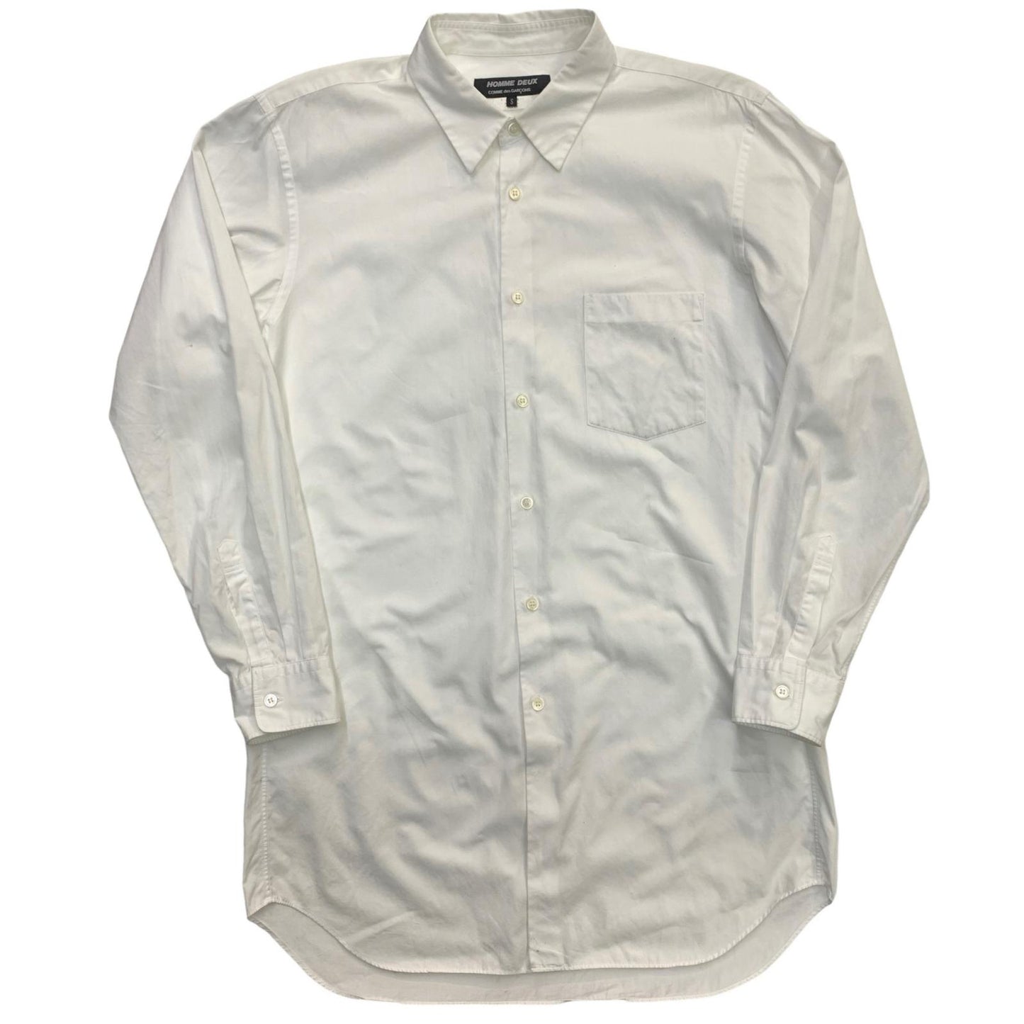 COMME des GARCONS HOMME | Comme des Garçons Homme Long Sleeve Shirt White Size: S