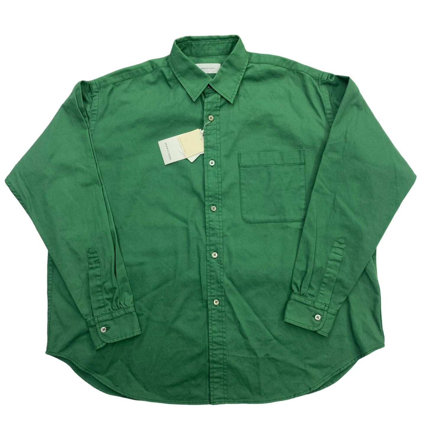 Adam et Rope | Adam et Rope Long Sleeve Shirt Green Size: M
