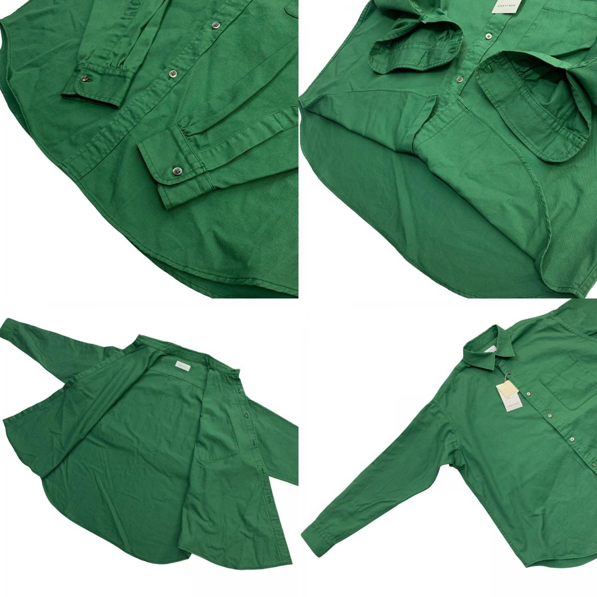 Adam et Rope | Adam et Rope Long Sleeve Shirt Green Size: M